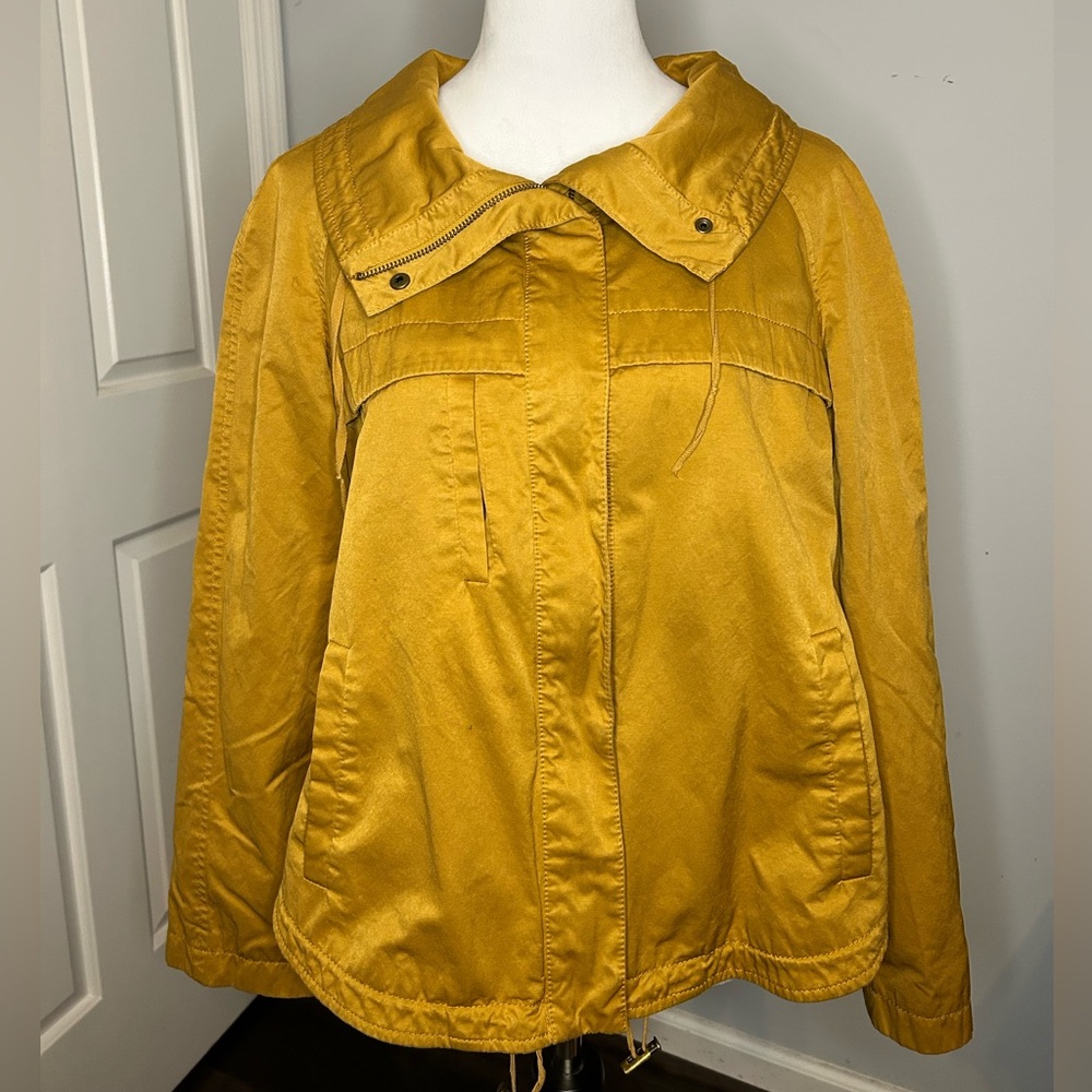 Ann Taylor LOFT Anorak Zip Front Jacket